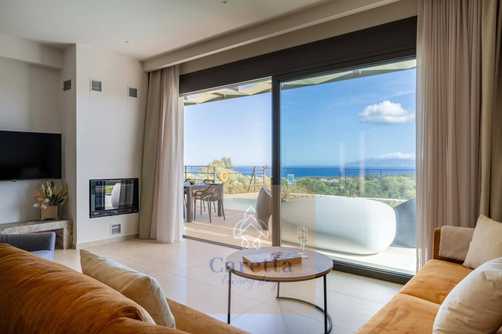 Gem Villas Luxury Sea View Karavados ภายนอก รูปภาพ