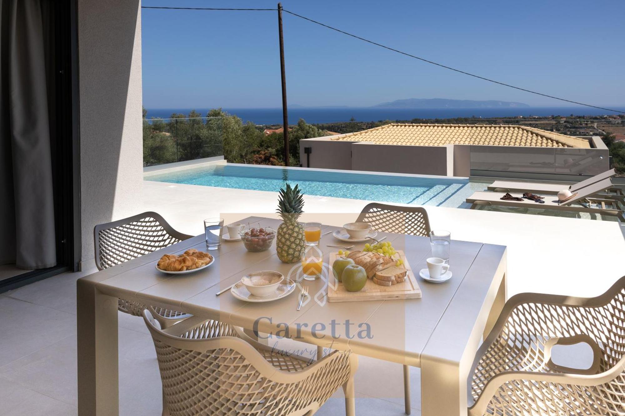 Gem Villas Luxury Sea View Karavados ภายนอก รูปภาพ